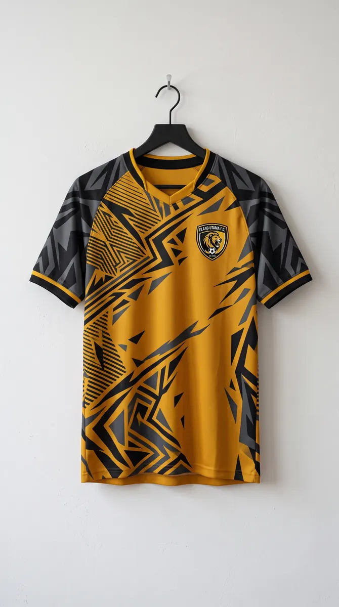 Contoh desain jersey futsal & bola ZipZip 2