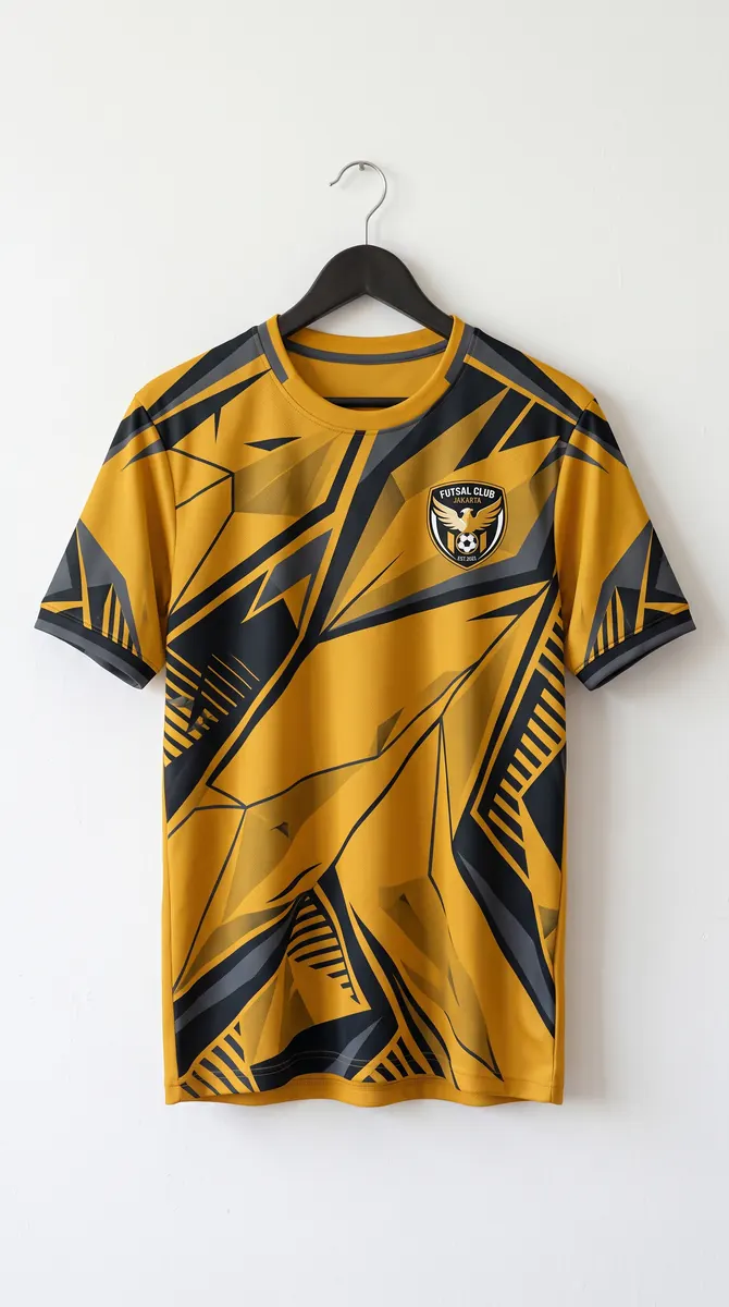 Contoh desain jersey futsal & bola ZipZip 5