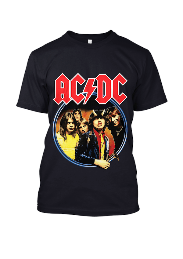 ACDC Highway Band T Shirt