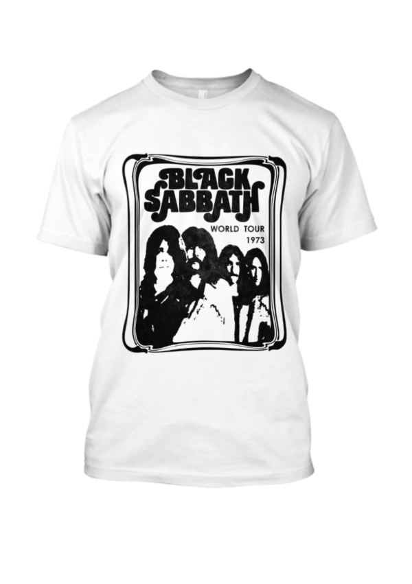 Black Sabbath T Shirt World Tour 1973
