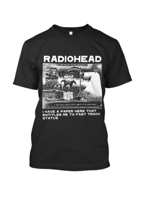 Dead Children Playing Radiohead Band T Shirt