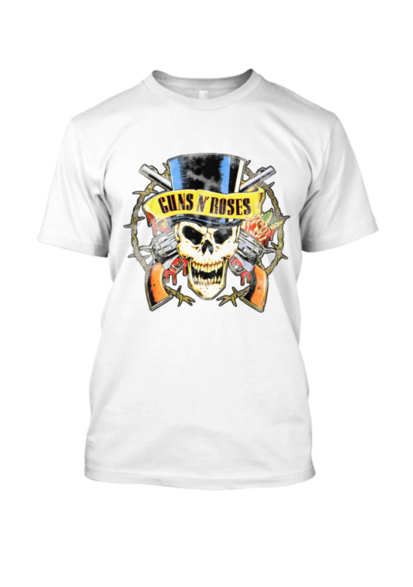 Distressed 1989 Tour Guns N Roses Band T Shirt